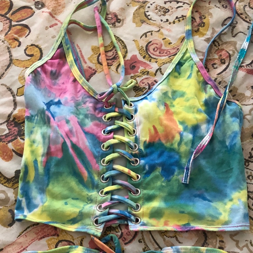Rave 2 piece tie dye set! JValentine